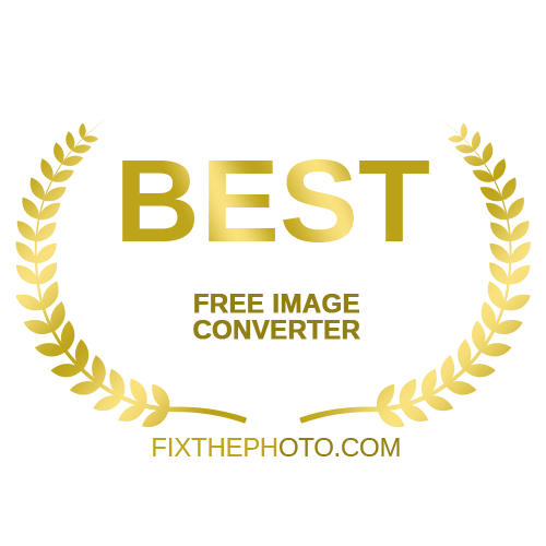 Free Image Converter Award from FixThePhoto